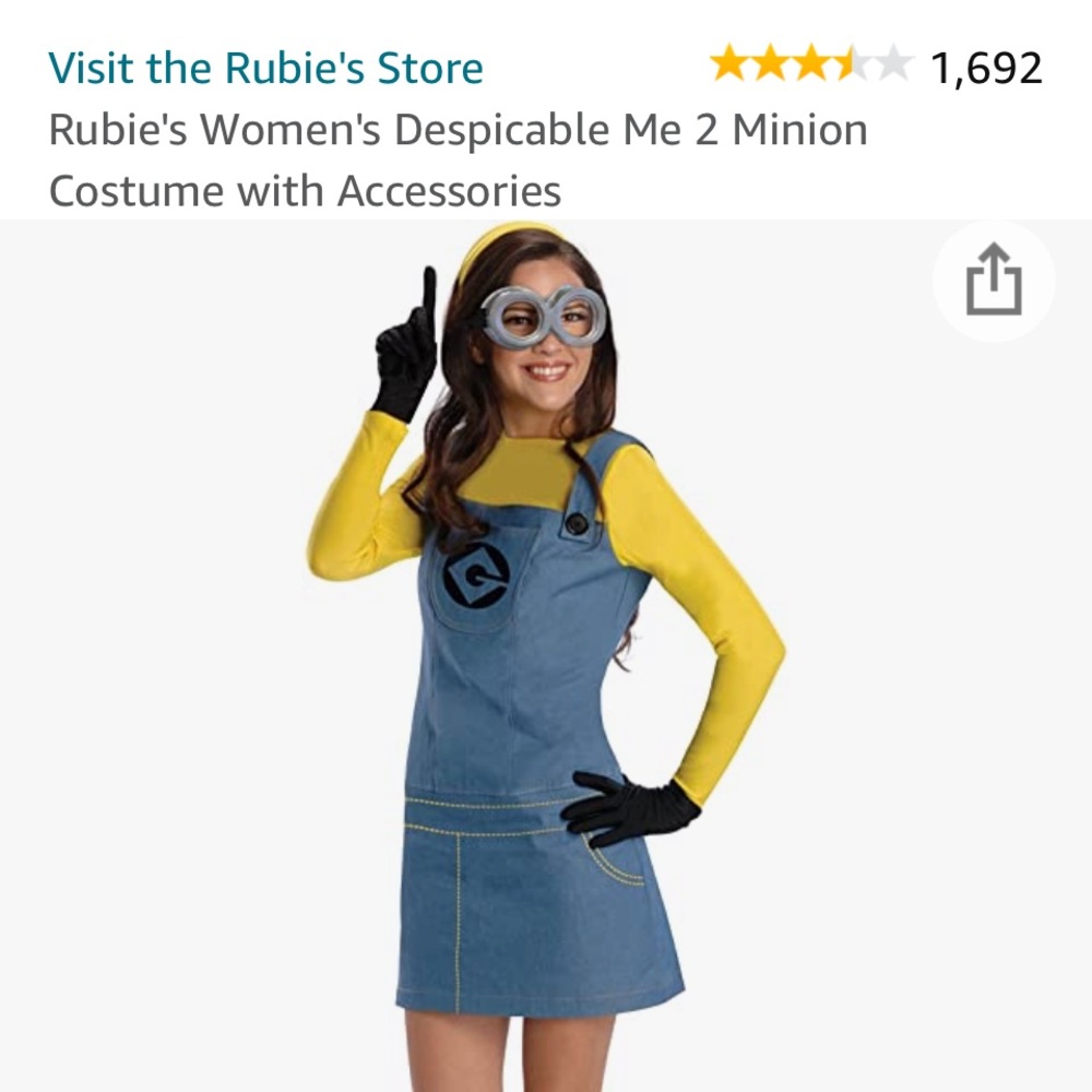 Women’s Minion Costume